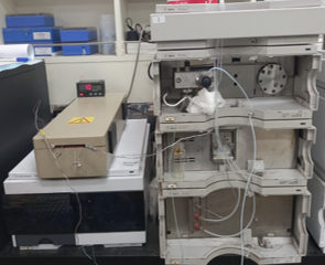 크기 배제 크로마토그래피 (THF SEC + UV detector) 사진